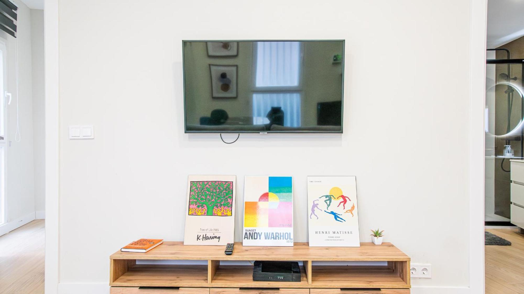 Madrid Confort Urbano 1 Dormitorio Ac Wifi Cocina Экстерьер фото