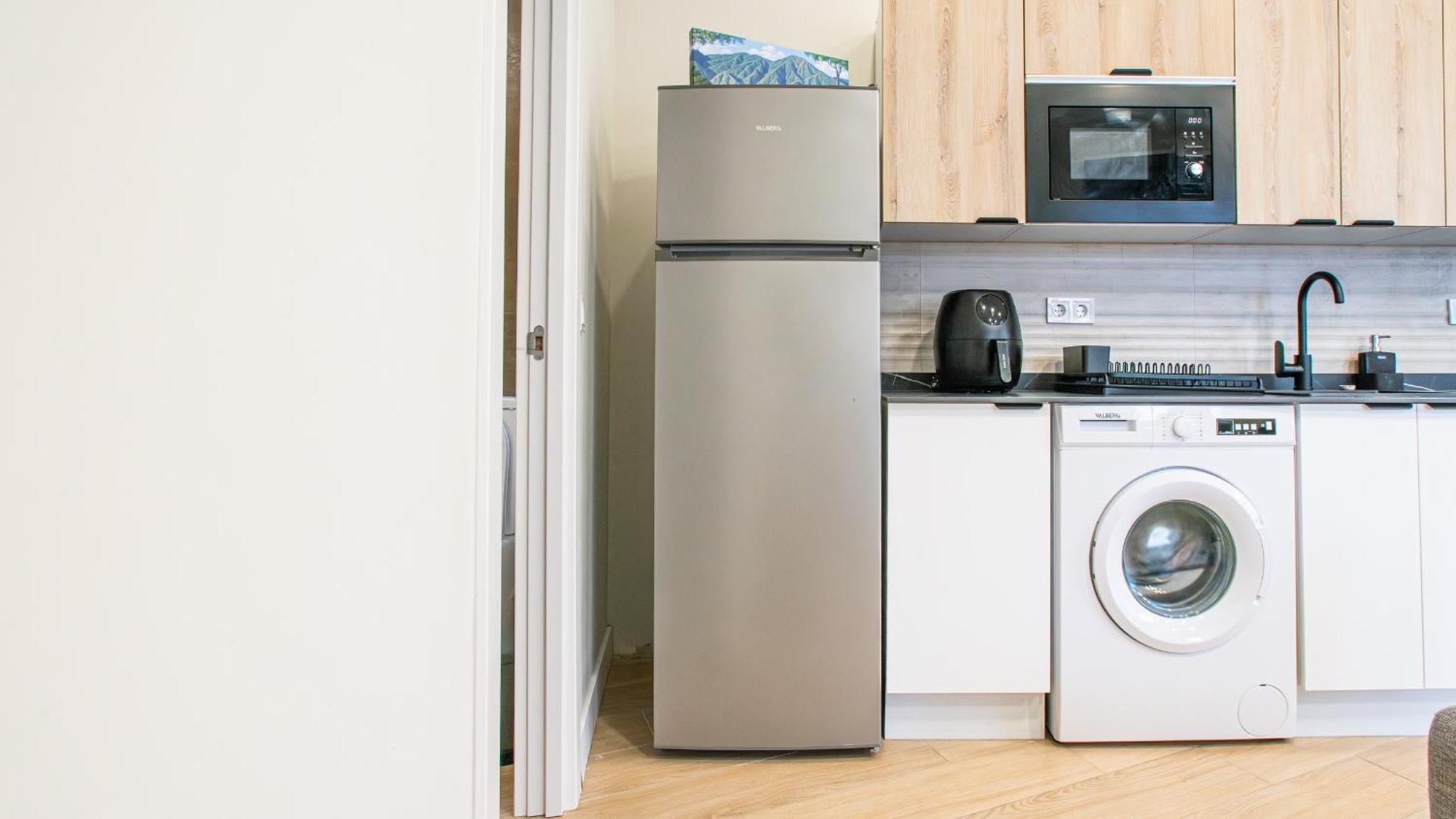 Madrid Confort Urbano 1 Dormitorio Ac Wifi Cocina Экстерьер фото